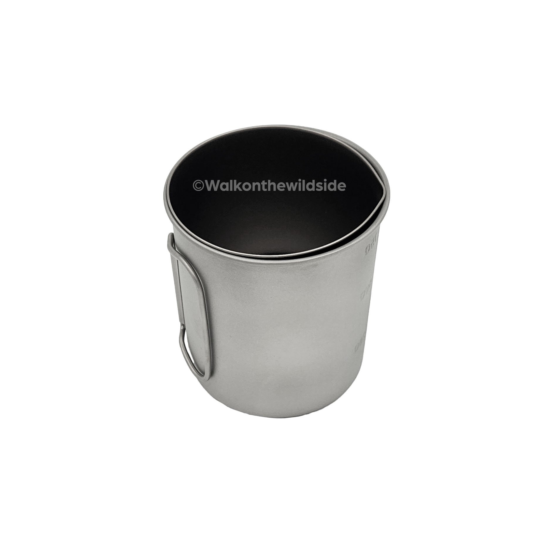 Vargo Ti-Lite 750 Mug mit Evernew Solo Pot NH darin